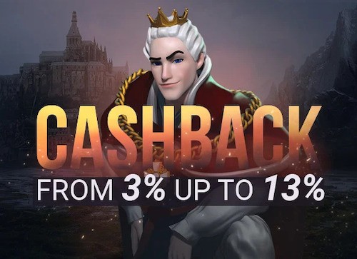 king billy casino cashback bonus