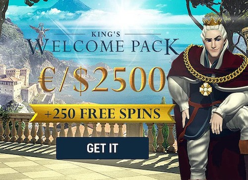 king billy casino fiat welcome bonus