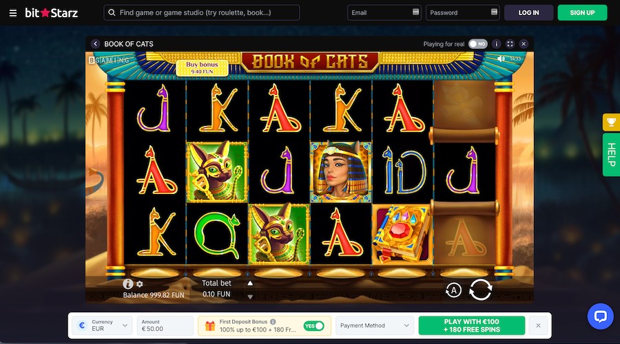 book of cats slot game