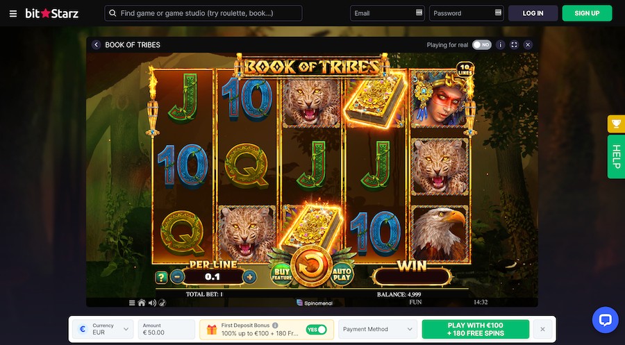 book of tribes slot game