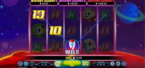 astro pandas slot wild symbol