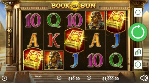 book of sun slot free spins