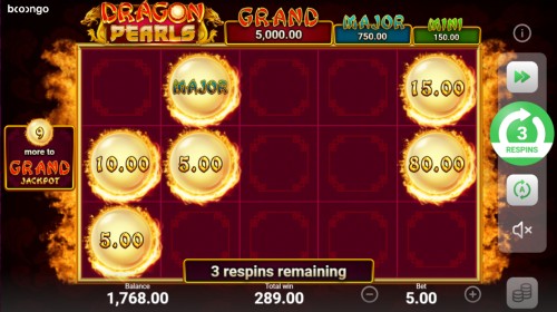 dragon pearls slot progressive jackpot