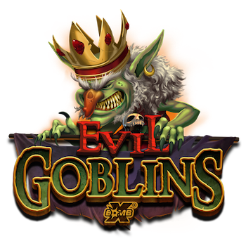 evil goblins xbomb slot logo