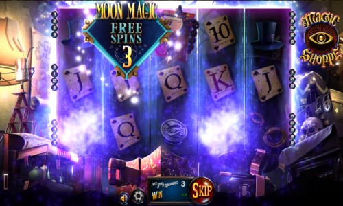 magic shoppe slot free spins