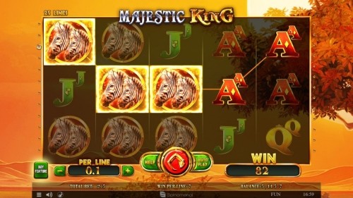 majestic king slot double symbol