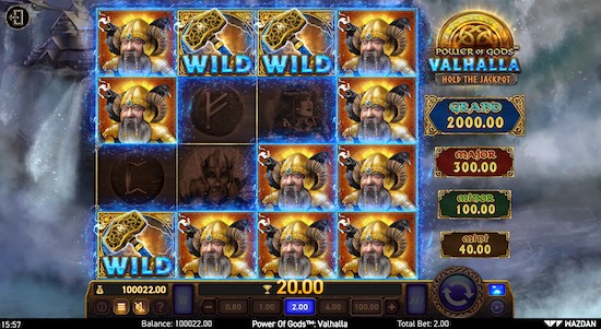 power of gods valhalla slot