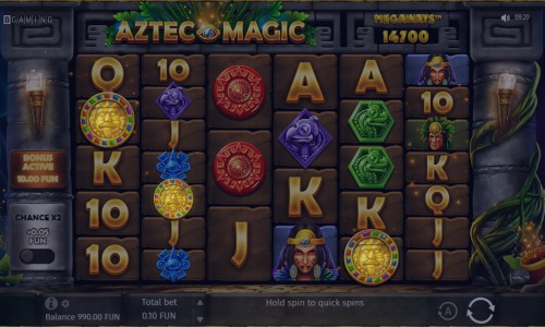 aztec magic megaways slot free spins
