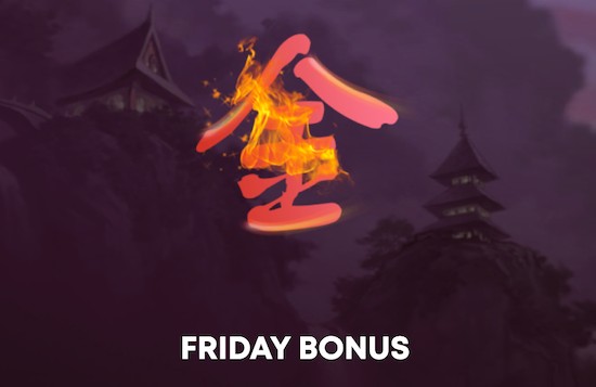 spin samurai casino friday bonus