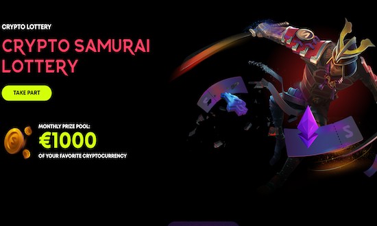 spin samurai casino lottery
