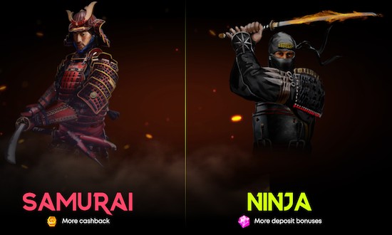 spin samurai casino loyalty program