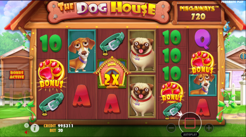 the dog house megaways slot free spins