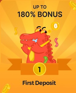 bcgame casino first deposit bonus