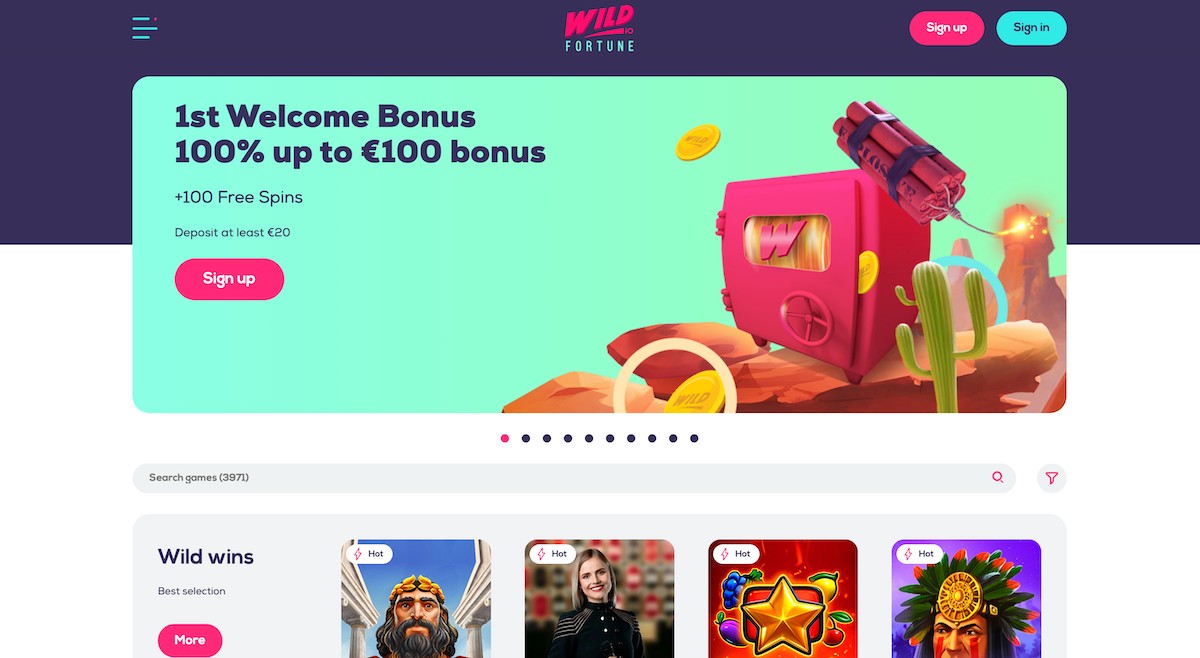 wild fortune casino