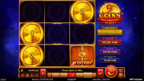 9 coins slot mystery symbol