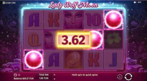 lady wolf moon free spins