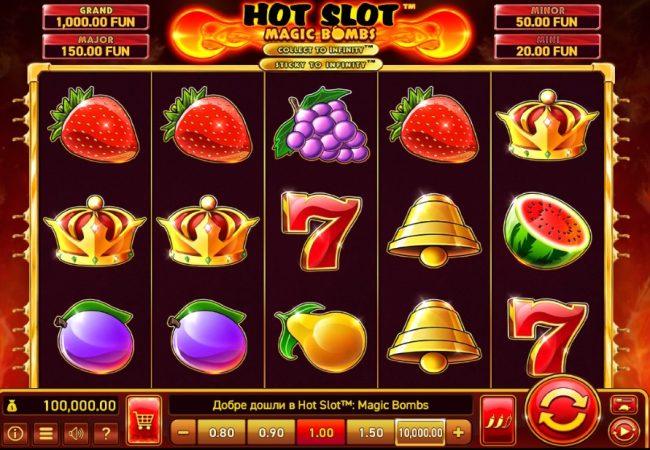hot slot magic bombs slot review