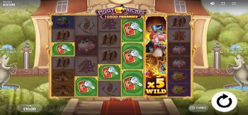 piggy riches megaways slot wild symbol