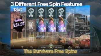 riot slot free spins