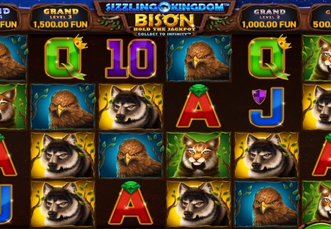 sizzling kingdom bison slot review