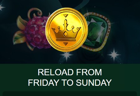 golden crown casino reload offers