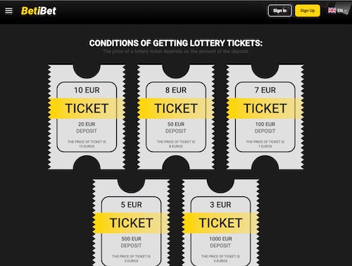 betibet casino lottery
