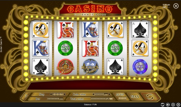 golden casino slot