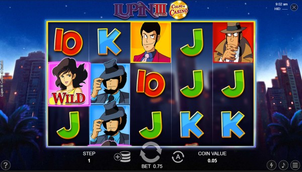 lupin iii colpo al casino slot
