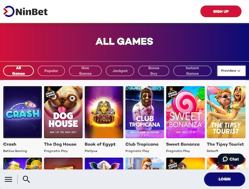 ninbet-casino-games