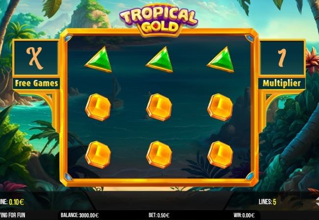tropical gold slot review