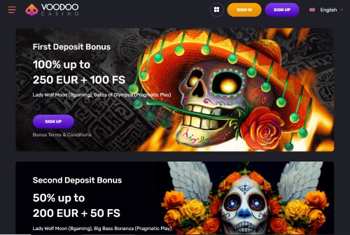 voodoo casino bonuses