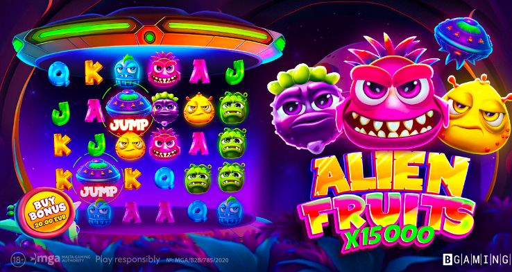 alien fruits slot by bgaming